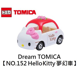 【Dream TOMICA】NO.152 Hello Kitty 夢幻車 凱蒂貓 玩具車 多美小汽車