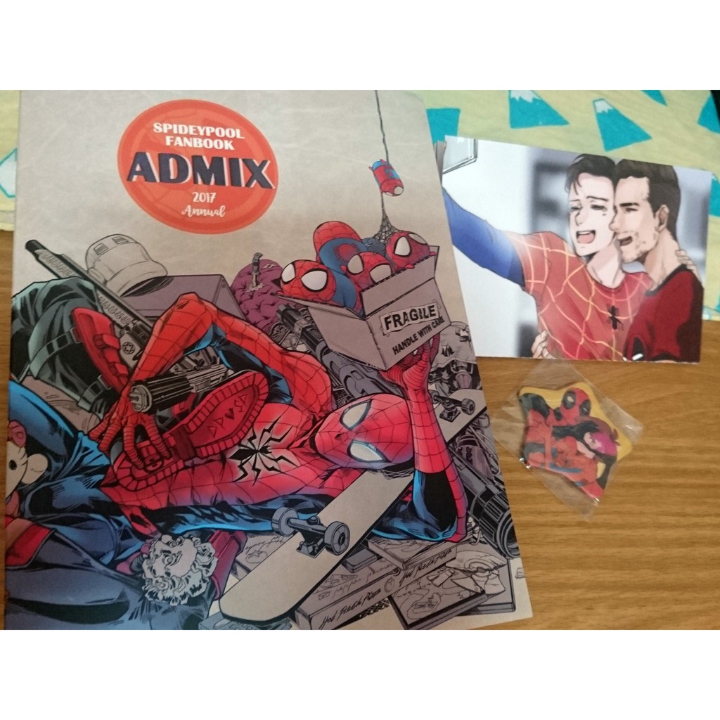 2017賤蟲年刊合集《ADMIX》 死侍x蜘蛛人 漫威  Deadpool Spiderman