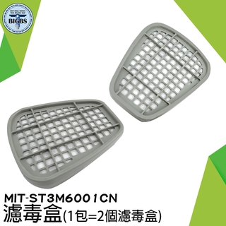 過濾效果99.9% MIT-ST3M6001CN 雙罐式 氣體濾毒罐 化學甲醛