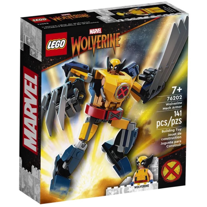 《嗨樂高》(限時優惠商品) LEGO 76202 Wolverine Mech Armor