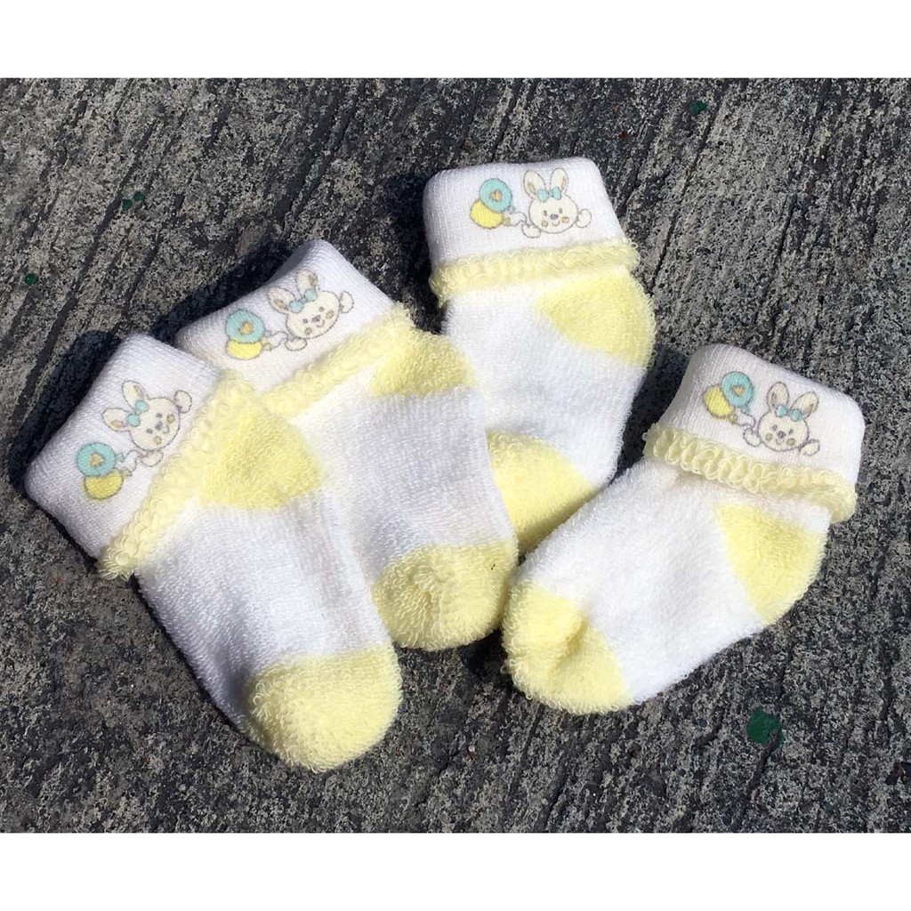 印刷錯誤瑕疵襪嬰兒童襪 / 嬰兒襪~可當嬰兒免洗襪(一雙5元)