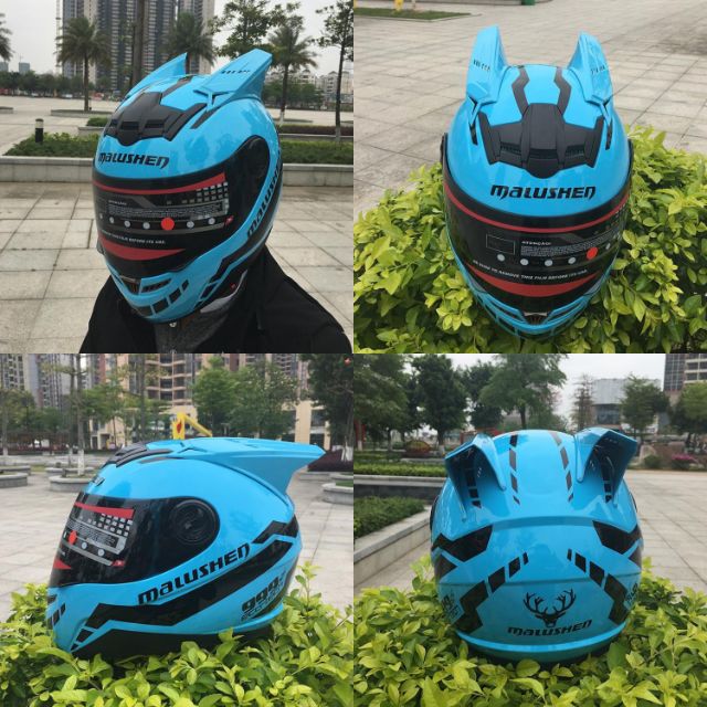 金鋼戰士男女機車騎士全罩式安全帽帥氣防護保暖多功能騎士頭盔電動車安全帽重機安全帽犄角頭盔賽車頭盔越野頭盔 蝦皮購物