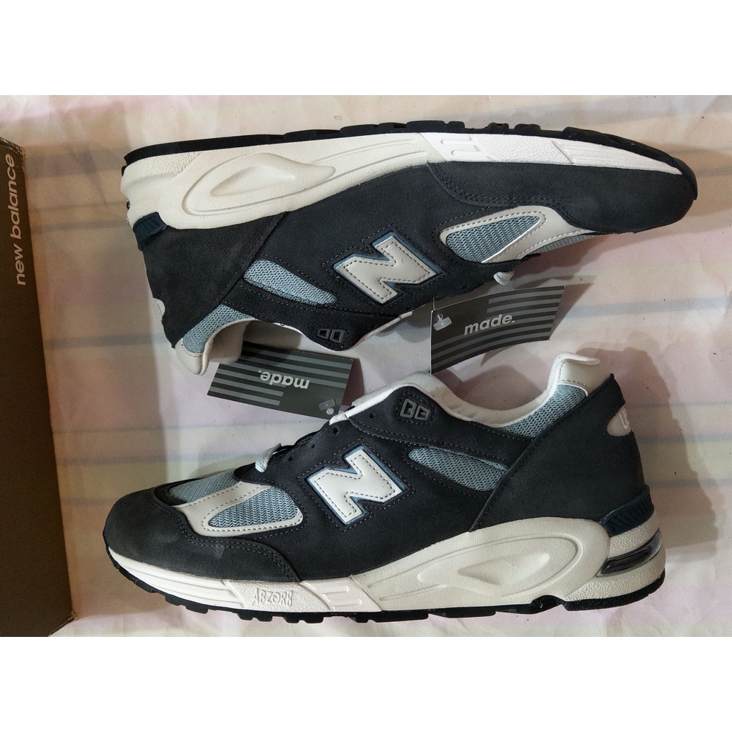 全新現貨US13 Kith x New Balance 990V2 美國製M990KT2 USA 聯名限定大