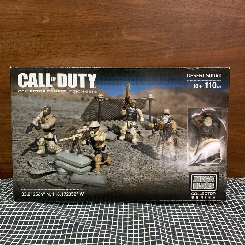 全新 MEGA BLOKS 美高 CALL of DUTY 沙漠小隊/積木