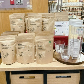 【MUJI 無印良品】 台灣茶 玄米煎茶 玉米鬚茶 決明子紅茶 每包6入 台灣限定 茶包 沖泡飲品 三角茶包