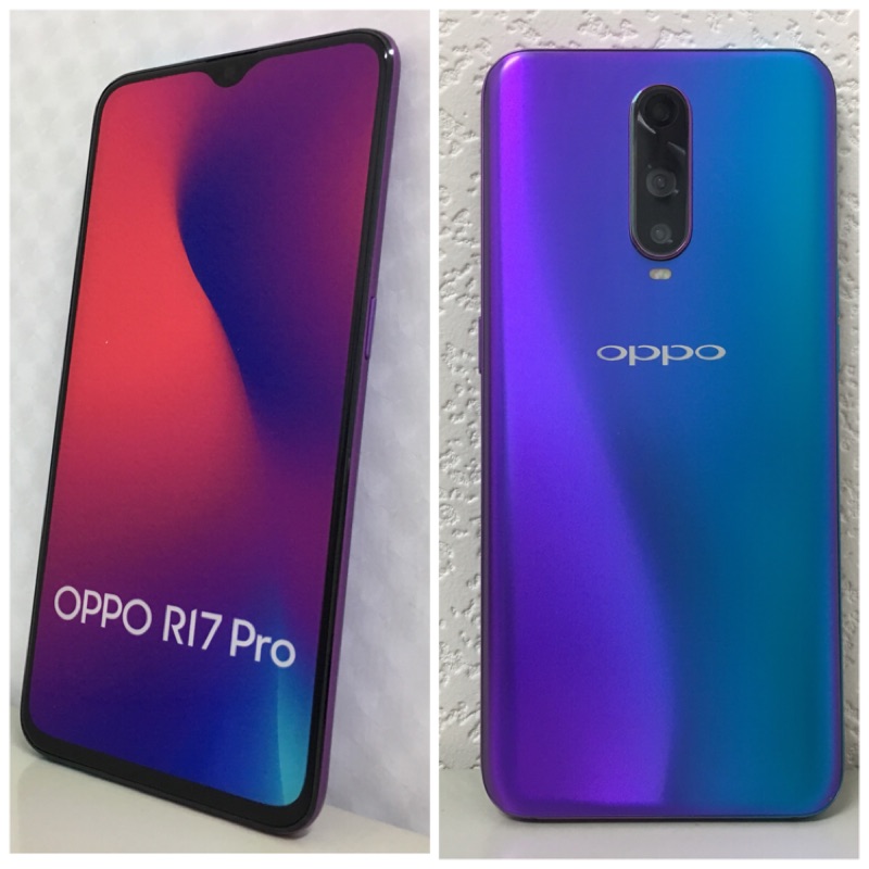 OPPO R17 Pro原廠樣品機&lt;霧光漸變色限量款&gt;模型機/彩屏機/行家、包膜師、設計師、收藏家、電子系最愛