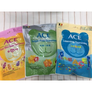 ☆☆ 環球大藥局 ☆☆ ACE 字母Q軟糖 48g 240g 水果 字母 無糖 酸熊 軟糖隨手包 優惠價格 無負擔 現貨