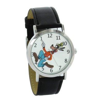 【美國代購Go】官方正貨►美國迪士尼 Disney 米奇的好朋友 Goofy 米奇 高飛狗 狗 皮革 手錶 錶
