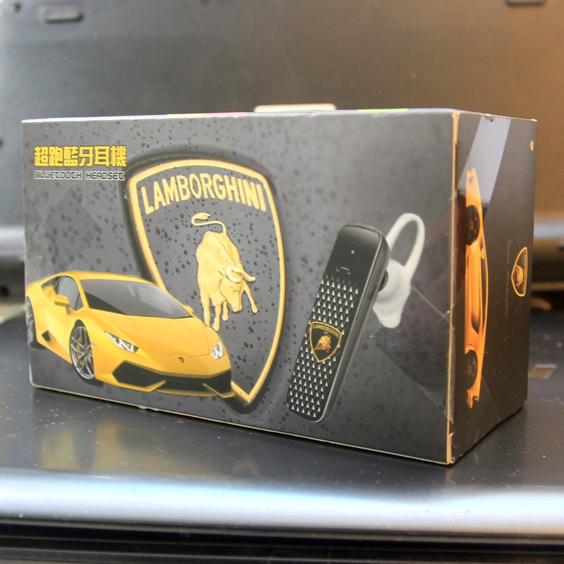 藍芽耳機 LAMBORGHINI 酷炫款