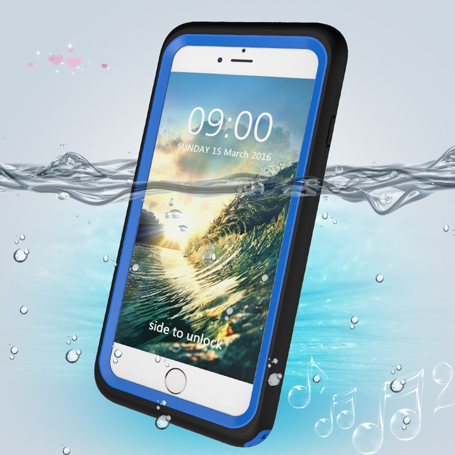 現貨 游泳潛水防水殼蘋果iphone 7 8 I7 I8 Plus 防水殼全包保護殼防摔手機殼堅固防水套 蝦皮購物