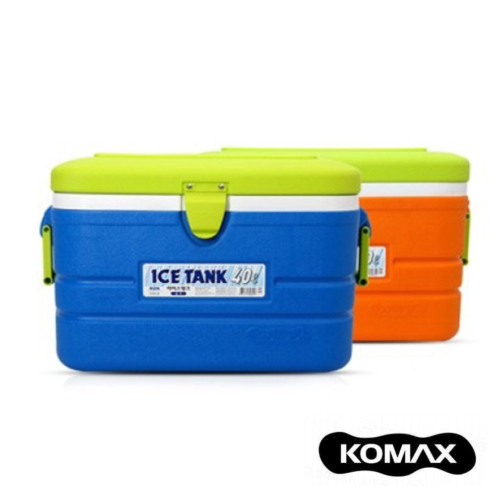 韓國KOMAX 戶外露營行動保溫冰箱桶40L 索樂生活 冰桶 攜帶手提式休閒船海釣魚生鮮飲料食物收納隨身保冷藏箱
