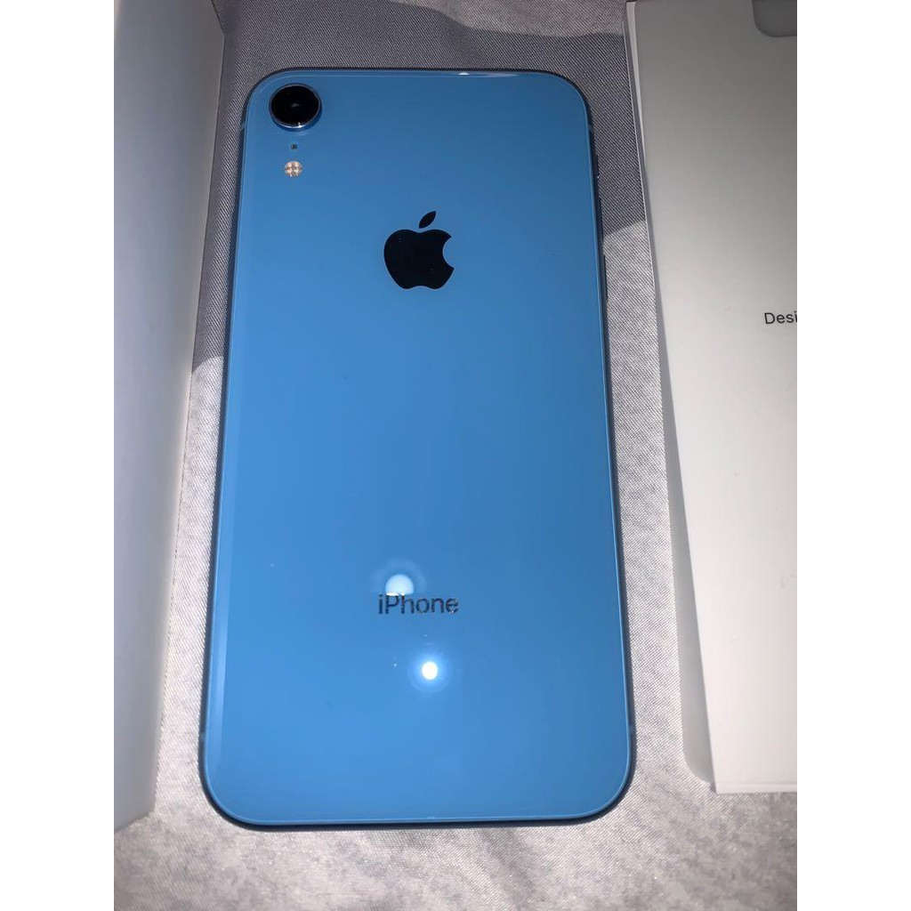 Tsc 現貨 二手蘋果apple Iphonexr 256g 藍6 1吋中古機二手外觀無傷9 9成新 蝦皮購物