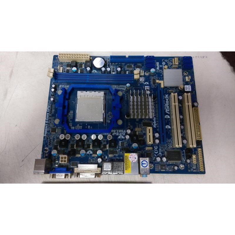 華擎 880GM-LE 主機板/ AM3 / DDR3 / 含擋板 二手良品 $399元