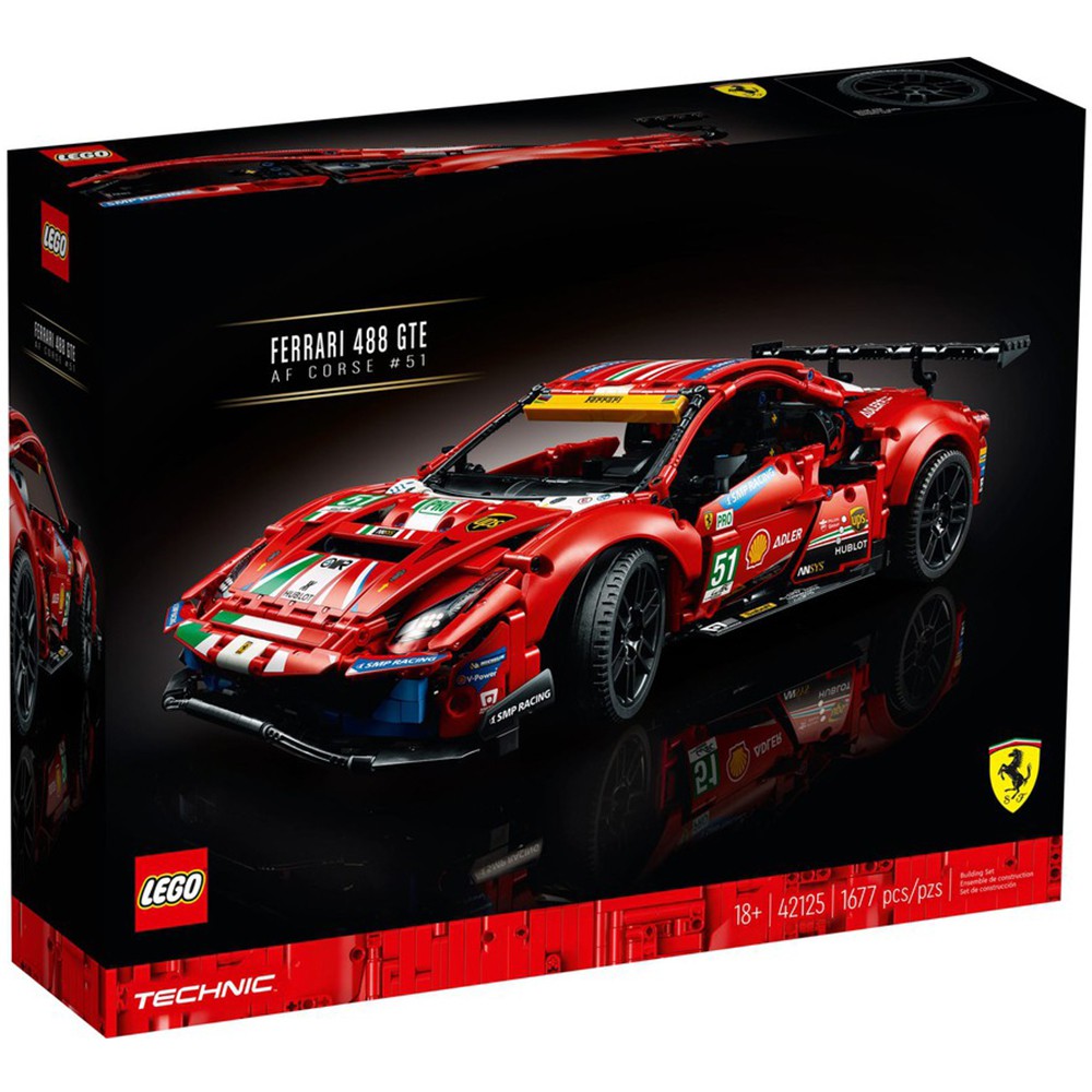 【自取4800】台中＊＊宏富玩具＊＊ LEGO 42125 Ferrari 488 GTE