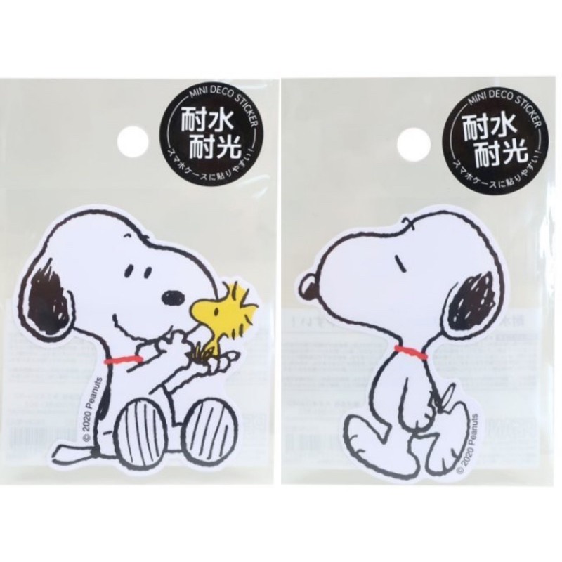日本 Snoopy 史努比 史奴比 糊塗塔克 胡士托 防水 耐光 耐水貼紙 裝飾貼紙 汽車貼紙