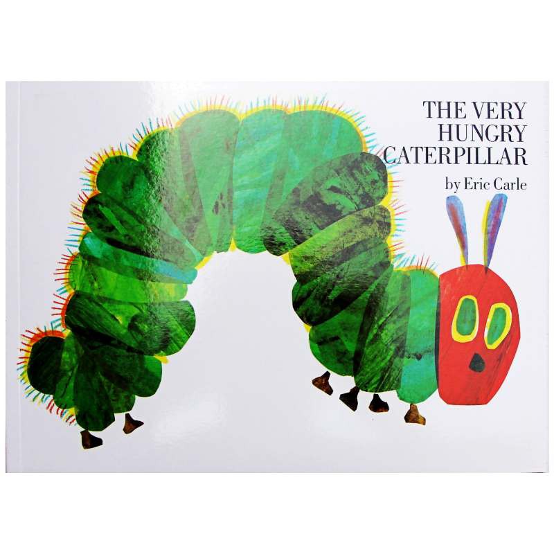 世界著名英文版繪本好餓的毛毛蟲the Very Hungry Caterpillar英語啟蒙 蝦皮購物