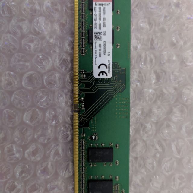 賣金士頓記憶體 DDR4 2400 4G x 2