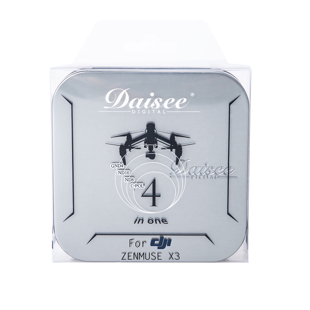 （特價商品）Daisee數碼大師 DJI空拍機ZENMUSE X3 &amp; OSMO專用四合一濾鏡(36.5mm)口徑