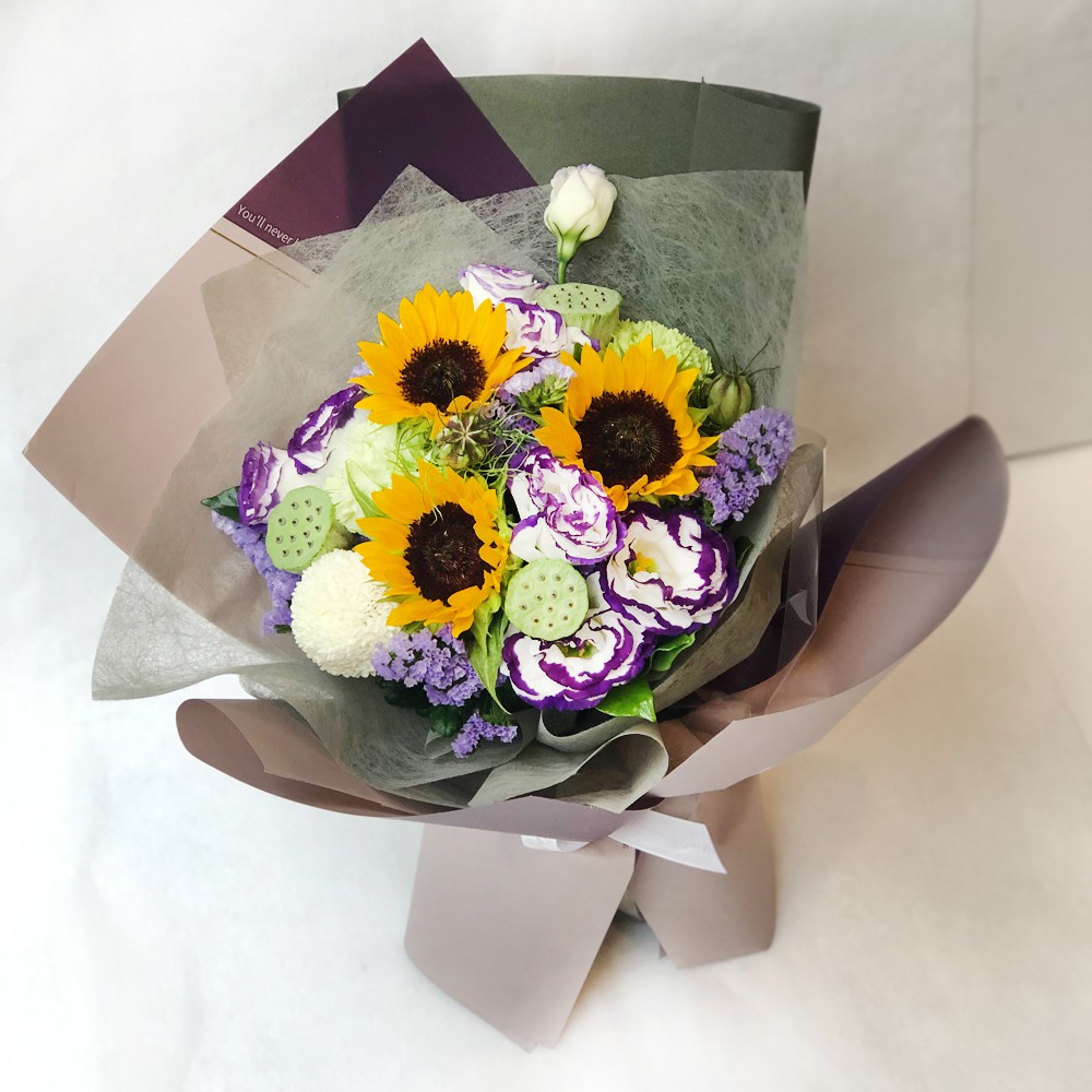 夏綠蒂鮮花花束 畢業生日首選 台北可自取 蝦皮購物