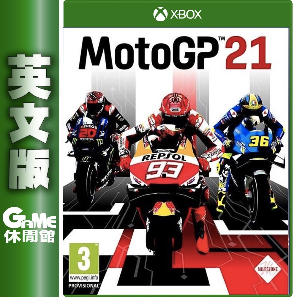 Xbox世界摩托車錦標賽moto Gp 21 英文版4 22上市 預購 Game休閒館 蝦皮mall Line購物