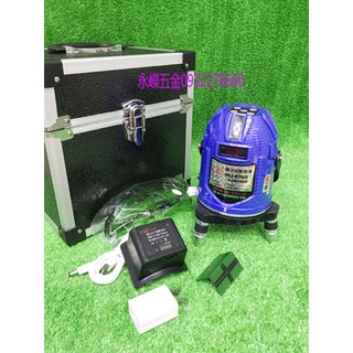 (含稅價)漢威 HU-8760,HU8760G 綠光電子式 雷射儀 全水平 4V/4H/1D/8P,附高容量鋰