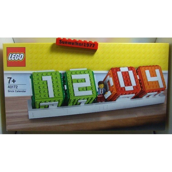 【積木2010】樂高Lego-全新未拆 40172 積木萬年曆 / 積木月曆