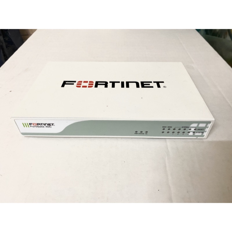 FORTINET FortiGate-40C 網路防火牆 FG-40C Firewall 附變壓器