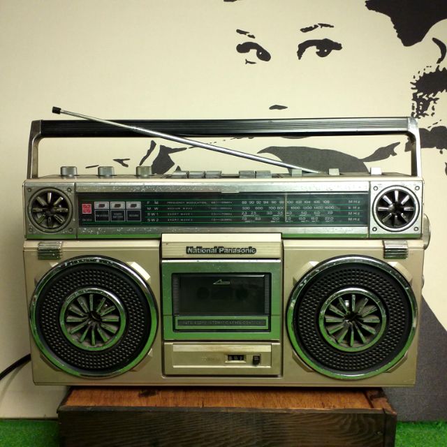 NATIONAL PANASONIC RX-5010F 日本製造 錄音機 卡帶 收音機 音量大 音質佳 懷舊復古店家