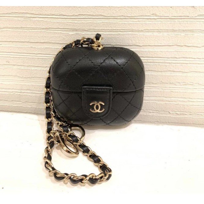 Chanel Airpods Pro Case Airpods 吊飾包 黑