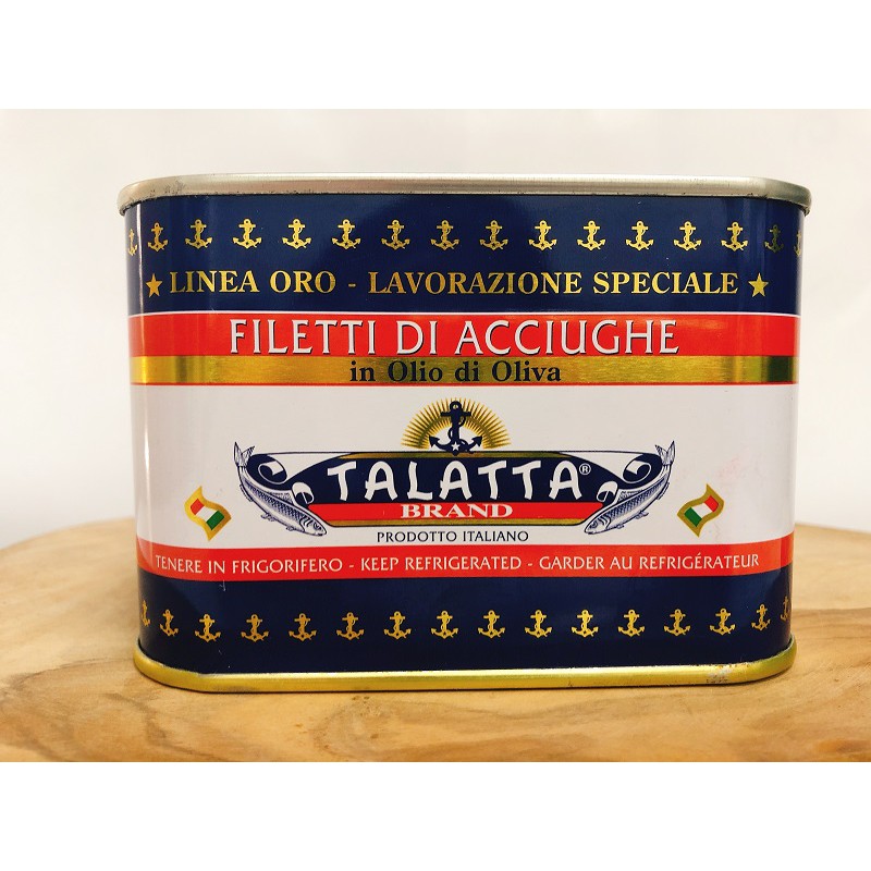 義大利TALATTA 小鯷魚罐頭750g