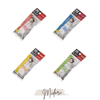 Midori小商店 ▎ SDI 手牌I-PUSH雙主修兩用修正內帶/黃色、綠色、藍色、粉紅/補充橡皮擦5入