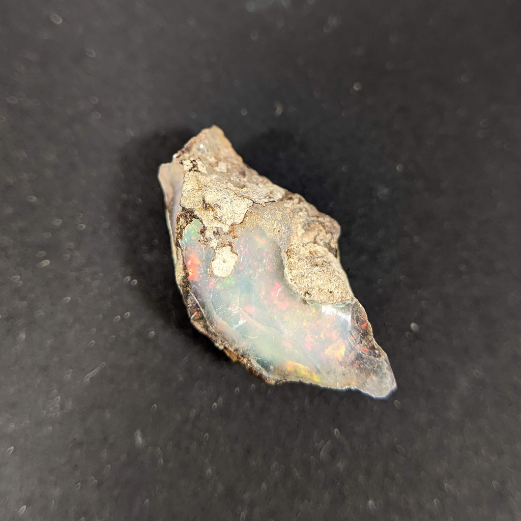 Opal 蛋白石 衣索比亞 澳寶 歐泊 10月誕生石 原石 原礦 礦標 礦石 礦物 金工 寶石 可自行加工