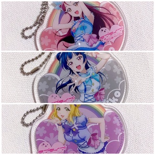 Lovelive Sunshine Aqours 水團日版官方周邊 壓克力吊飾 梨子 善子 鞠莉 Guilty Kiss