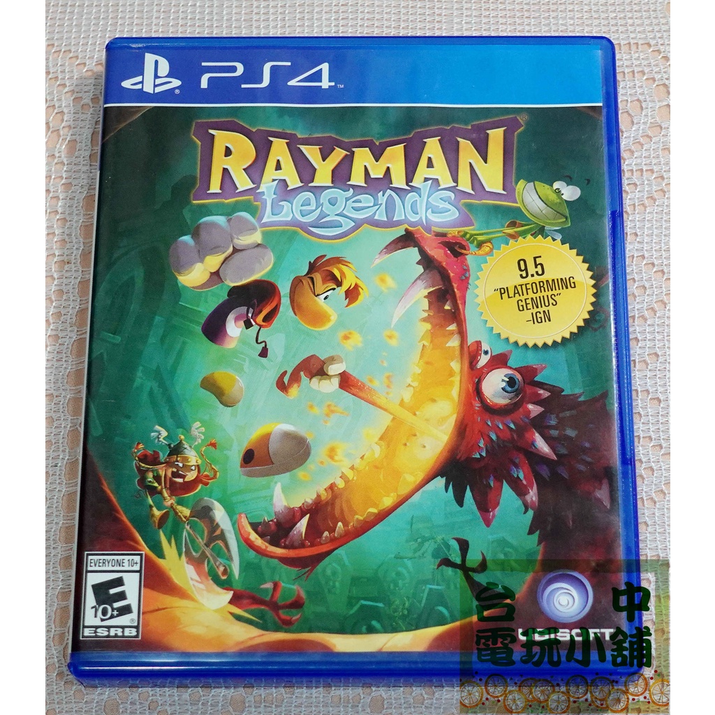 ◎台中電玩小舖~PS4原裝遊戲片~雷射超人 傳奇 Rayman Legends ~580