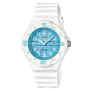 【casio】格紋運動潛水風格腕錶-藍格子(lrw-200h-2c)正版宏崑公司貨