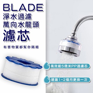 【coni mall】BLADE 淨水過濾萬向水龍頭濾芯 現貨 當天出貨 臺灣公司貨 濾芯 花灑器 過濾濾芯 淨水濾芯