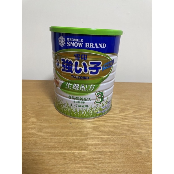 雪印 金強子 PLUS 生機配方 奶粉3號 800g 1-7歲