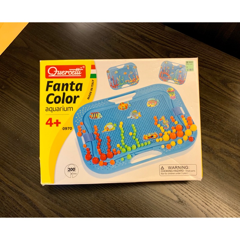 二手 Fanta Color 水族箱 拼拼豆