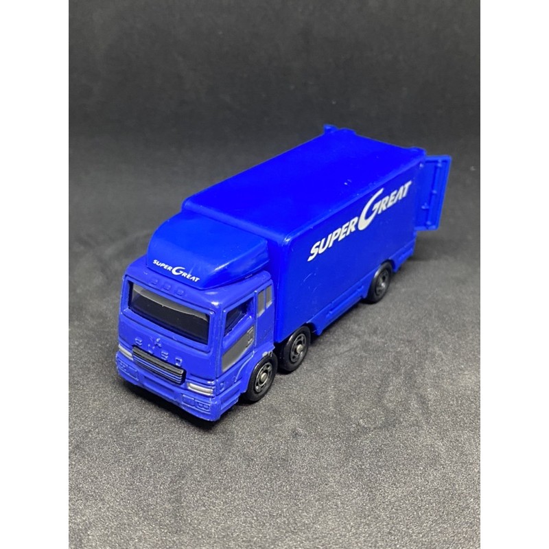 無盒 絕版 TOMICA 多美小汽車 三菱 fuso SUPER GREAT TRUCK 貨車 No.7(1996)