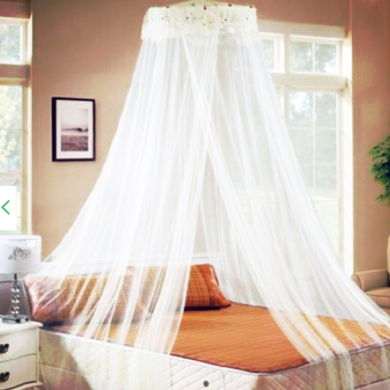 🔪降價🔪蚊帳8.7成新 掛頂式 圓頂掛式蚊帳 雙人床可 搬家 覺得丟掉浪費 便宜賣