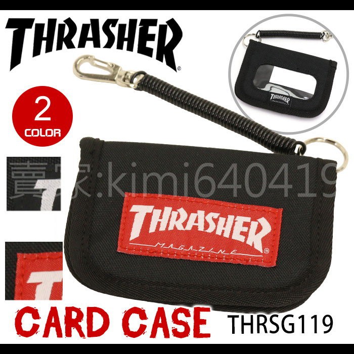 THRASHER 日本 公司貨 零錢包 悠遊卡 一卡通 信用卡 小皮夾 收納包