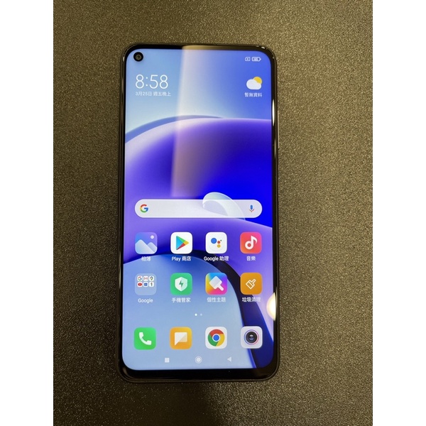 🎩二手商品🎩 保固內 小米 紅米 Note9T 5G 4+64GB 黑/紫