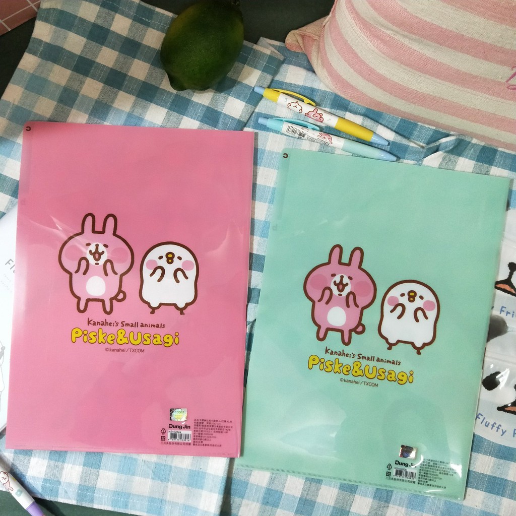 💗正版現貨💗卡娜赫拉三層式L夾A4 L型資料夾P助資料夾Kanahei L夾文件 