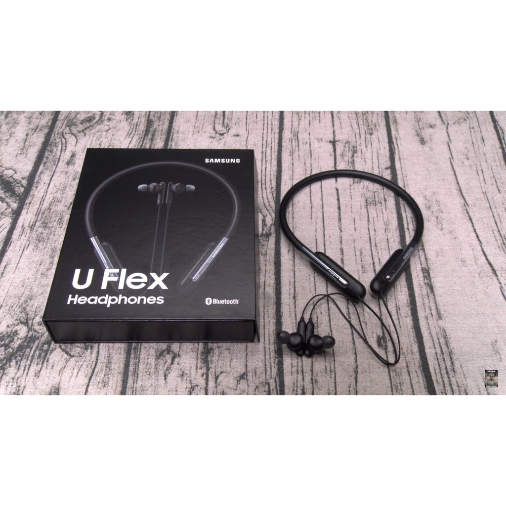 全新現貨 Samsung 三星 原廠 U Flex Headphones 簡約頸環式藍牙耳機 「黑色」