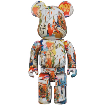 Andy Warhol JEAN MICHEL BASQUIAT 4 BEARBRICK 400% 巴斯奇亞 庫柏力克熊