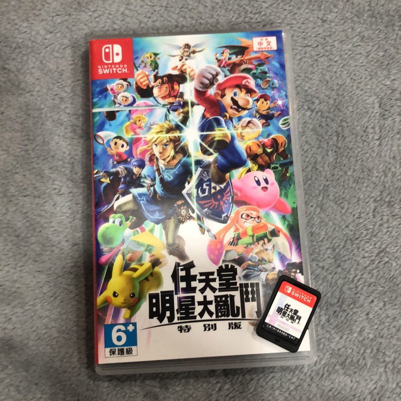 Switch 任天堂明星大亂鬥 中文二手