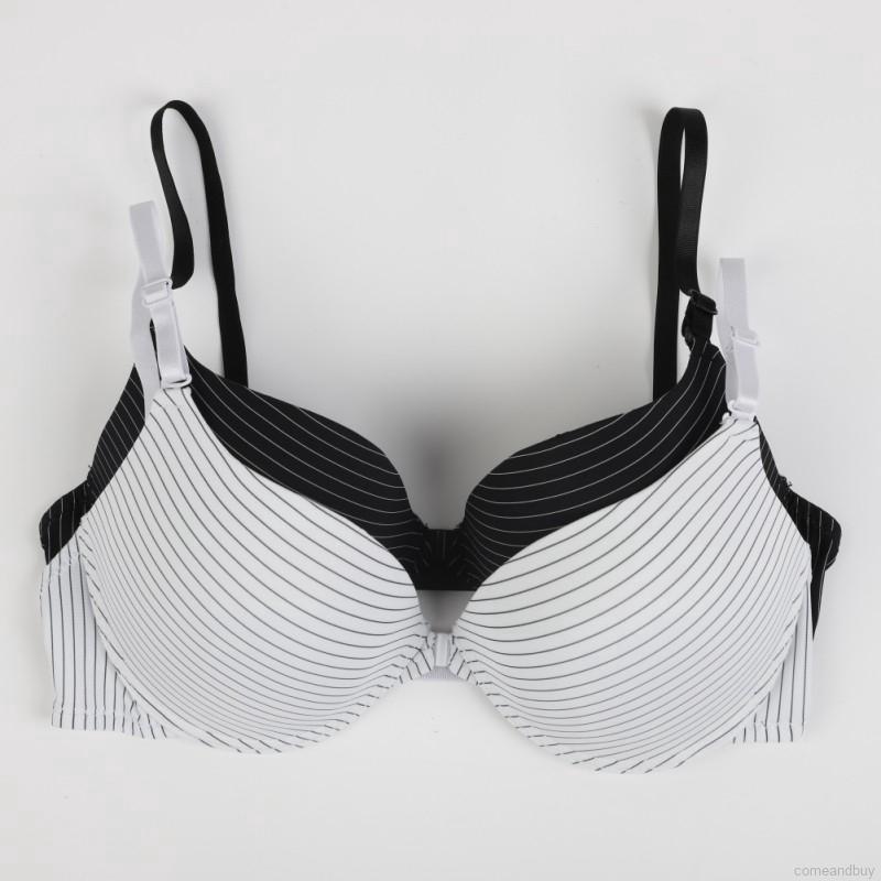 🌱Comeandbuy🙋一片式無痕內衣夏薄款性感大尺碼少女胸馬卡龍糖果罩集中爆乳調整型多色可選光面蝴蝶結中厚杯