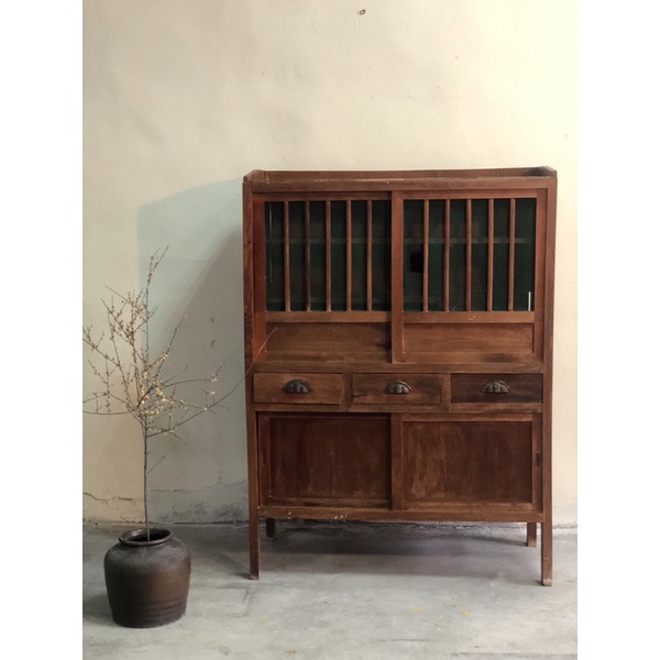 【福三】老菜櫥 檜木櫃