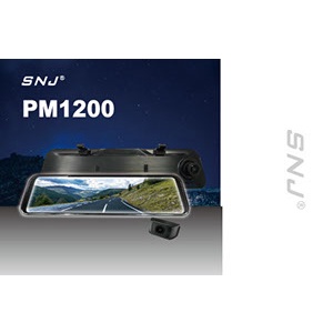 SNJ 掃瞄者 魔鏡 電子後視鏡 MOJING PM1200 GPS測速版 前後行車記錄器