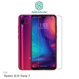 NILLKIN Redmi 紅米 Note 7 超清防指紋保護貼 - 套裝版